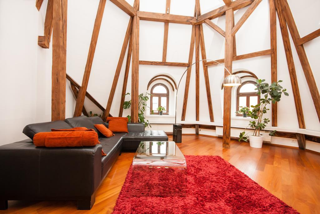 Luxury Loft Apartment Прага Стая снимка