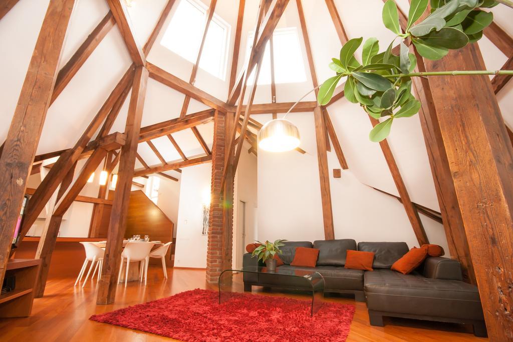 Luxury Loft Apartment Прага Стая снимка